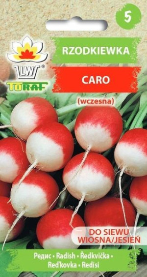 Toraf Nasiona Rzodkiewka Caro (wczesna) 10 g