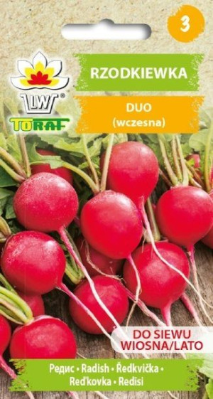 Toraf Nasiona Rzodkiewka Duo 10 g