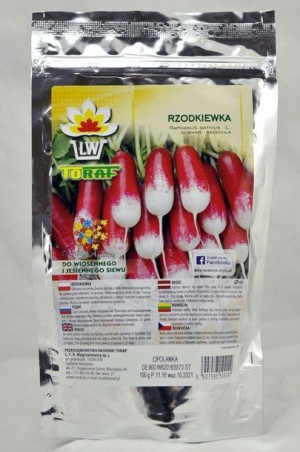 Toraf Nasiona Rzodkiewka Opolanka 100g Duże Opk.