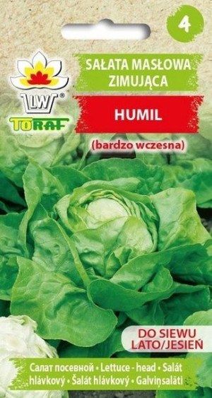 Toraf Nasiona Sałata masłowa zimująca Humil 1g