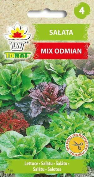 Toraf Nasiona Sałata MIX ODMIAN 1g