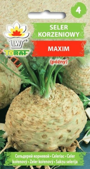 Toraf Nasiona Seler korzeniowy Maxim (późny) 1g