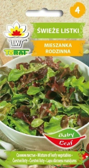 Toraf Nasiona Świeże Listki MIESZANKA RODZINNA 2g