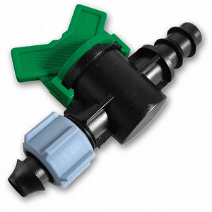 Wpinka do węża PE z nakrętką 16mm DSWZ14-16L