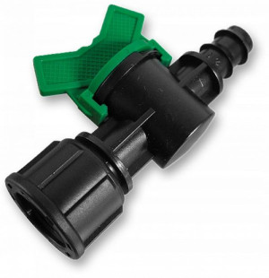 Zawór, GW 1/2" wtyk na wąż 20mm DSWZ12-2012L
