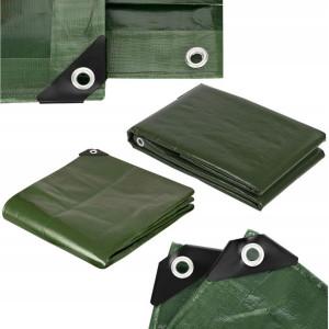 Plandeka 120g Zielona Gruba 2x3 MROZOODPORNA UV+