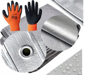 Plandeka 210g PŁACHTA Gruba 3x4 MROZOODPORNA UV+