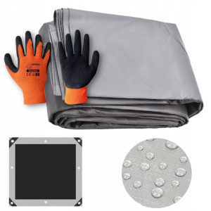 Plandeka 6x10 SUPER JAKOŚĆ GRUBA 260g Mrozoodpo UV