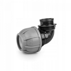 Kolanko do rur PE GW 1/2" 25mm DSRA10K25F12