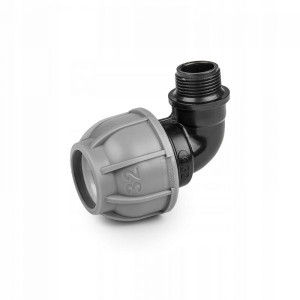 Kolanko do rur PE GZ 3/4" 32mm DSRA10K32M34