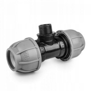 Trójnik PE 20mm GZ 3/4" DSRA10T20M34