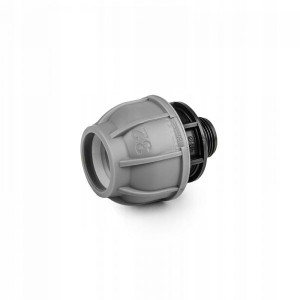 Złączka skręcana PE 63mm GZ 2" DSRA10L63M2