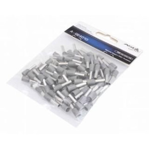 Tulejki Izolowane Kablowe Końcówki 4mm² 100szt