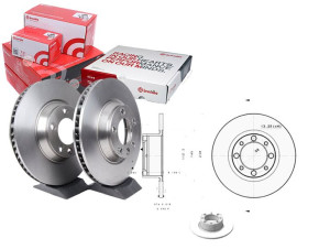 Komplet Tarcz Hamulcowych [brembo]
