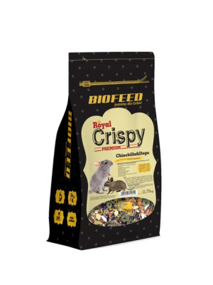KARMA dla szynszyli i koszatniczek - Royal Crispy - BIOFEED - 750g