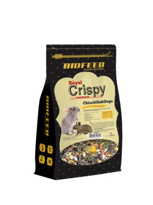 KARMA dla szynszyli i koszatniczek - Royal Crispy Premium - BIOFEED - 2kg