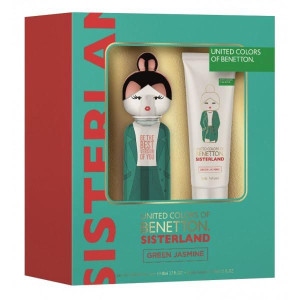 Benetton Sisterland Green Jasmine Zestaw Perfum + Balsam