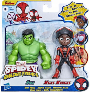 Hasbro Spidey i super kumple Miles Morales i Hulk