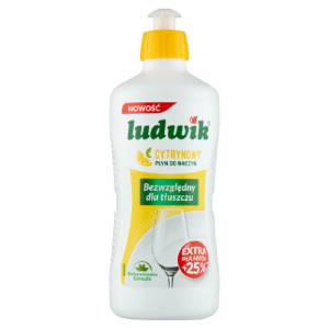 LUDWIK 450g Płyn do naczyń cytryna