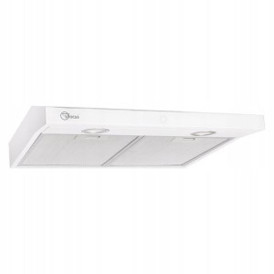 Okap Pochłaniacz kuchenny BIAŁY 50cm Modo Slim PANEL DOTYKOWY Podszafkowy