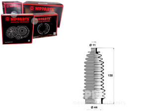 Zestaw Osłony Drążka Kierwoniczego Nipparts 482039