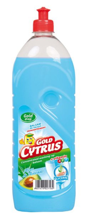 GOLD CYTRUS Balsam do mycia naczyń 1L