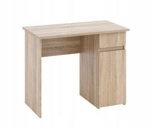 Małe biurko komputerowe nowoczesne 92cm dąb sonoma