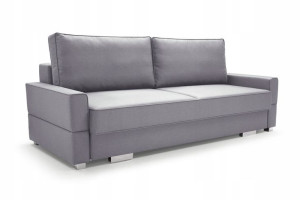Kanapa sofa nowoczesna szara rozkładana 230 cm KS