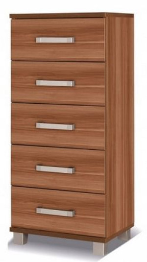 Komoda wąska 50 cm śliwa wallis system X23