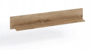 Półka 128 cm dąb artisan skandynawski styl S7