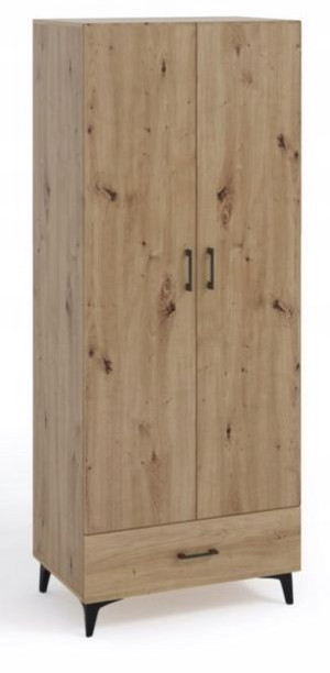 Szafa 80 cm dąb artisan skandynawski styl nóżki S5