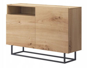 Komoda 120 DĄB ARTISAN industrialna loft salon E15