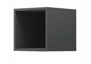 Półka 30cm mały regał wiszący GRAFIT loft salon E2