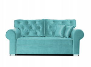 Sofa dwuosobowa pikowana angielski styl 185 cm