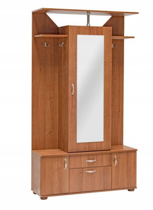 Garderoba lustro szafka 110cm orzech GD