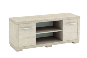 Szafka pod TV stolik RTV 128 cm jasny ciemny VS24