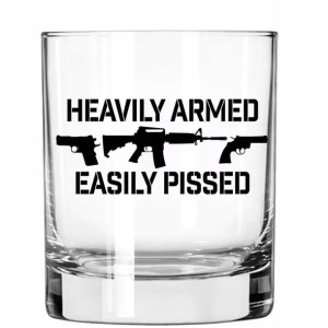 Szklanka do Whisky - HEAVILY ARMED