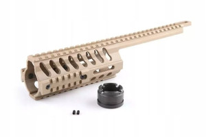 Front RIS 6 do replik typu M4/M16 - TAN