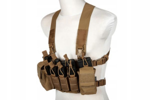 Taktyczny Chest Rig typu D3CRX - Coyote Brown