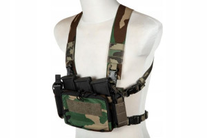 Taktyczny Chest Rig typu D3CRM - Woodland