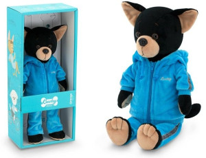 Przytulanka piesek Lucky Buzz Sportowiec - 38cm