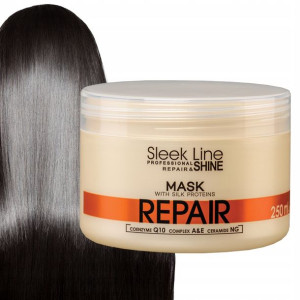 STAPIZ Maska do włosów REPAIR z jedwabiem 250ml