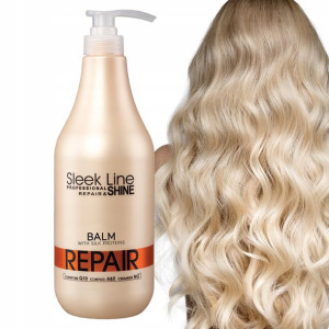 STAPIZ Balsam do włosów REPAIR z jedwabiem 1000ml
