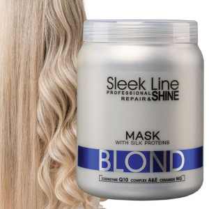 STAPIZ Maska do włosów BLOND z jedwabiem 1000ml