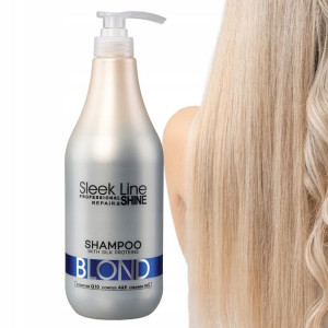 STAPIZ Szampon do włosów BLOND z jedwabiem 1000ml
