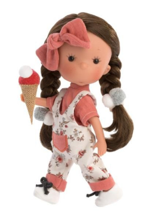 Hiszpańska lalka Miss Minis brunetka Bella Pan - 26cm