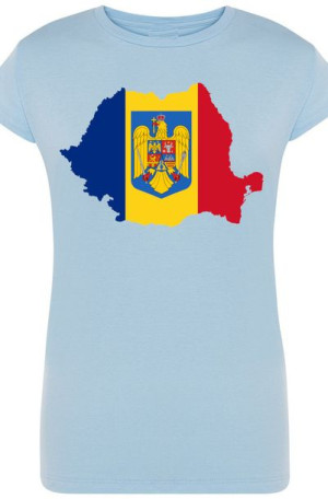 Rumunia Damski Modny T-ShirtNadruk Rozm.M