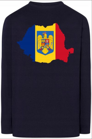 Rumunia Męska Bluza Longsleeve Modna Rozm.M