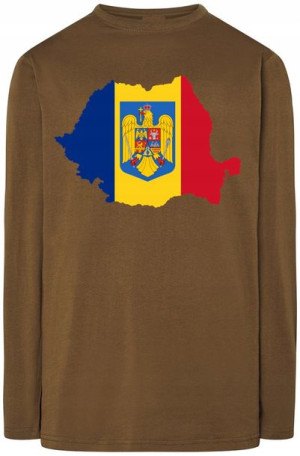Rumunia Męska Bluza Longsleeve Modna Rozm.XXL