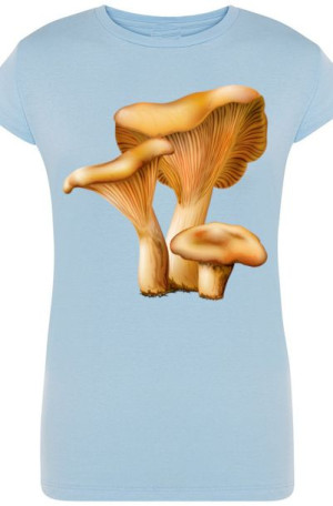 Rydz Grzyb Damski Modny T-shirt Nadruk Rozm.XXL